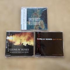 ガンズ・アンド・ローゼズ / 日本盤帯付きCDシングル3枚セット