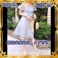 titty&Co. 【新品 未使用】 ワンピース ストライプ タグ付き titty&Co. 【新品 未使用】 ワンピース ストライプ タグ付き