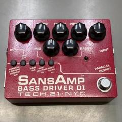 SansAmp Bass Driver DI イケベ楽器オリジナルカラー：赤 TECH21】SANSAMPのオリジナルカラー、通称｢赤サンズ｣待望の復活