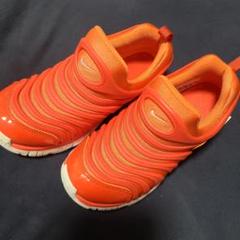 美品 Nike ダイナモフリー オレンジ スニーカー