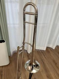 【中古】K&M トロンボーンスタンド ベル収納型（廃盤品） サックススタンド｜K&M アルトサックス(Alto Sax）スタンド
