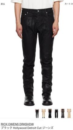 [廃盤品]RICK OWENS DRKSHDW Detroit Cut sbf