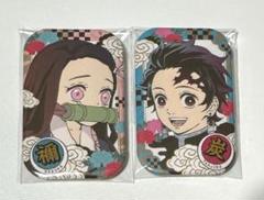 鬼滅の刃 在りし日の兄妹 缶バッジ 炭治郎 禰豆子 鬼滅の刃 炭治郎 禰豆子 グッズまとめ売り 缶バッジ ステッカー