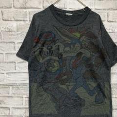 USA製90sヴィンテージTシャツ！シングルステッチ　グレー半袖古着　M10