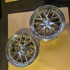 240711-03 アルミホイール WORK AMA 21inch ４本セット WORK アルミホイール（リム径（ホイールサイズ）：21インチ