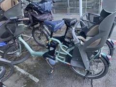 パナソニック電動アシスト自転車 チャイルドシート付き ダークブルー　ジャンク品 Amazon | 子供乗せ自転車 電動アシスト自転車 Panasonic
