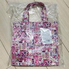 ファミリア familiar リバティ トートバッグ ピンク S 新品