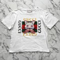 美品✨GUCCI×ヒグチユウコ アニマル 猫 ロゴ 半袖 Tシャツ 4