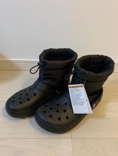 クロックス crocs ブーツ 裏ボア w8 24cm - メルカリ