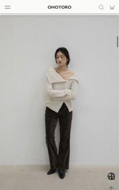 OHOTORO Susan Flared Corduroy Pants - メルカリ