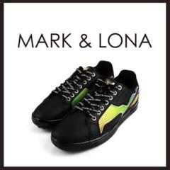 【未使用保管品✨】MARK&LONA ゴルフシューズ チェック 黒 23cm MARK&LONA マークアンドロナ Ruler Green Sneaker ゴルフ