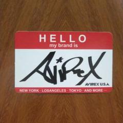 AVIREX USA ステッカー アヴィレックス NEWYORK アビレックスのサムネイル