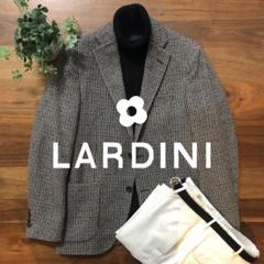 【秋冬】LARDINIラルディーニツイードハウンドトゥースジャケット46 秋冬】LARDINIラルディーニツイードハウンドトゥースジャケット