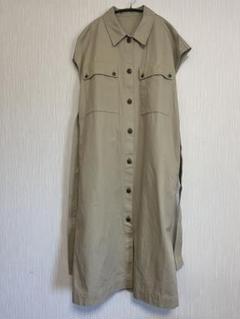 ロングワンピース ジレ