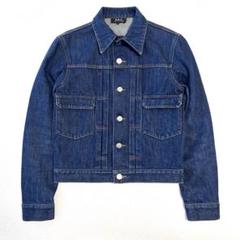 新品未使用 A.P.C.レディースダークデニムジャケットSサイズ A.P.C - A.P.C. Gジャン レディースS デニムジャケット