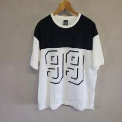 ナンバーナイン フットボール 半袖 Tシャツ カットソー ロゴ プリント 3