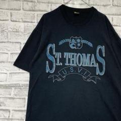 USA製90sヴィンテージTシャツ！シングルステッチ　ブラック半袖古着L724