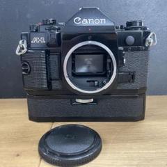 【ジャンク品】Canon A-1 ブラック　フィルムカメラ ジャンク品 CANON A-1一眼レフフィルムカメラオンライン ストア