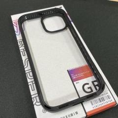 BESPER ベスパー iPhone 15 衝撃吸収ハイブリッドケース-ブラックのサムネイル