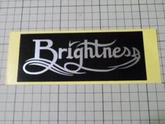Brightness ステッカー (約150mm×約60mm)