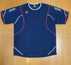 DESCENTE ネイビーシャツ L