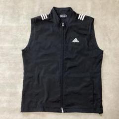 激レア 00s adidas リバーシブル ナイロン フリース ベスト