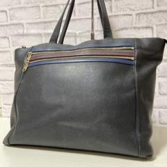 Paul Smith トートバッグ シグネチャー　ストライプ　A4可　人気