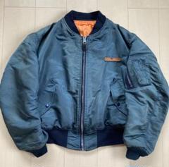 90s AVIREX MA-1 USA製 希少カラー フライトジャケット 短丈 AVIREX A2G1002 MA-1 U.S AIR FORCE MODEL アビレックス