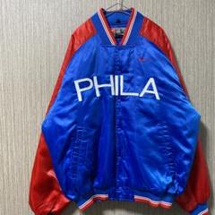90s NBA マジック ウールスタジャン 中綿 両面刺繍ロゴ ブラック 90s NBA マジック ウールスタジャン 中綿 両面刺繍ロゴ ブラック