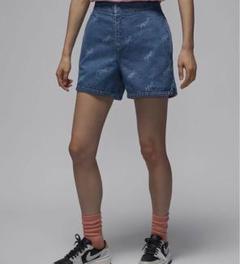 美品 ナイキ ジョーダン ショートパンツ デニム プリント レディース M org.jpg