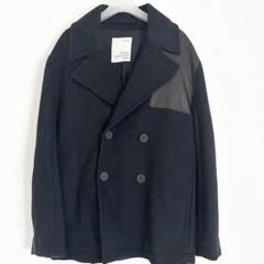 ZARA - Studio Nicholson Zara ピーコート レザーパッチ Mの通販