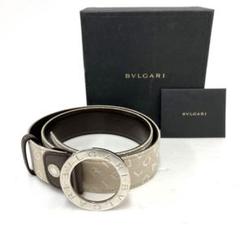 極美品✨BVLGARI ベルト レディース サークルロゴ レザー タンゴ 極美品✨BVLGARI ベルト レディース サークルロゴ レザー タンゴ
