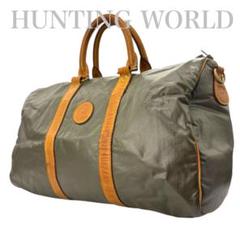 【美品】HUNTING WORLD ボストンバッグ バチューサ 大容量 105