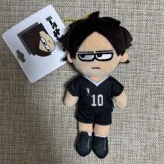 ハイキュー ジロリ ぬいぐるみマスコットキーホルダー 角名