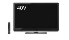 液晶テレビ　シャープ　40インチ　ホワイト　LC-40F5 シャープ フリースタイル AQUOS LC-40F5-W [40インチ ホワイト系