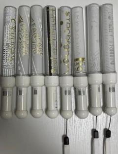【写真&キーホルダー付】超特急 タカシ 歴代ペンライト 8本セット 写真&キーホルダー付】超特急 タカシ 歴代ペンライト 8本セット
