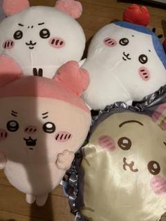 本日消去 ちいかわ カニカチューシャBIGぬいぐるみ 古本屋 ハチワレ うさぎ