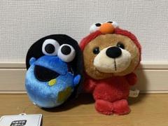 【新品未使用】USJ エルモ　クッキーモンスター　セサミストリート　マスコット
