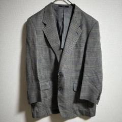 『DAKS』ダックス【F】テーラードジャケット シルク チェック