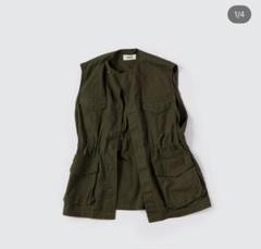 Oblada オブラダ Sleeveless Military Jacket Oblada オブラダ Sleeveless Military Jacket - メルカリ