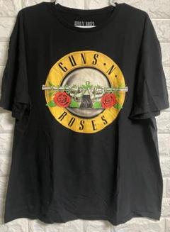 90-00s GUNS N ROSES 2丁拳銃バンドTシャツ 2XL