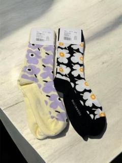 marimekko（マリメッコ）Unikko 靴下3色セット　正規品〈現地購入〉 楽天市場】marimekko【マリメッコ】 Kirmailla Unikko ソックス