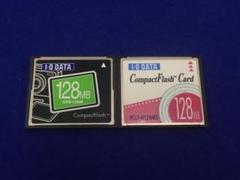 C283 I-O DATA CompactFlashCFカード 128MB 2枚
