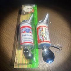 ボ*ス様 Heddon Budweiser トップウォーター ルアー 縦、横、２ ボ*ス様 Heddon Budweiser トップウォーター ルアー 縦、横、2