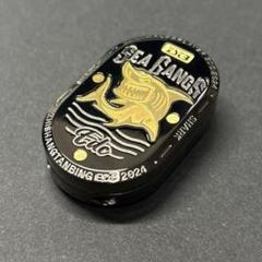 希少BLACKフィジェットトイ スライダー Shark EDC 金属fidget 希少BLACKフィジェットトイ スライダー Shark EDC 金属fidget