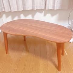 ⭐︎年度末値下中⭐︎【貴重】無垢一本木ローテーブル