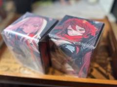 豪華 勝利の女神：NIKKE 合皮製デッキケース ラピ、レッドフード