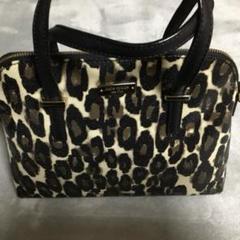 在庫一掃セール開催中！kate spade ヒョウ柄 ハンドバッグ