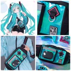 新品 初音ミク ボディバッグ チェストバッグ スポーツバッグ