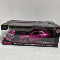 1/24 JADATOYS ハローキティ＆Ｒ３４ミニカーとＲ３４ミニカー JADATOYS 1/24 HELLO KITTY スカイラインGT-R R34 | 1327